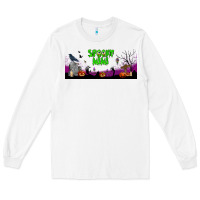 White spooky mimi libbey glass Long Sleeve Tee - BundleAndBundleShop