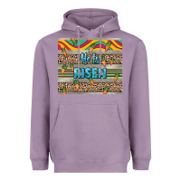 Lavender He is risen tumbler Easter Day Heavyweight Hoodie - HowdyJamesFarm