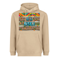 Mushroom He is risen tumbler Easter Day Heavyweight Hoodie - HowdyJamesFarm