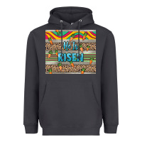 He Is Risen Tumbler Easter Day Heavyweight Hoodie | Teevron
