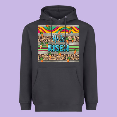 He Is Risen Tumbler Easter Day Heavyweight Hoodie Designed By Howdyjamesfarm