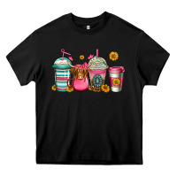 Black longhaired cow coffee cups Heavy Core Tee - Jasminsmagicworld