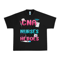 Black cna because even nurses need heroes Urban Heavy Tee - MaliasSmallBusiness