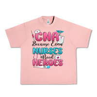 Salmon cna because even nurses need heroes Urban Heavy Tee - MaliasSmallBusiness