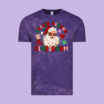 Rockin Around The Classroom Vintage Tee Designed By Maliassmallbusiness