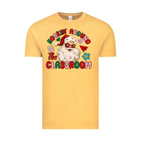 Vintage Mustard rockin around the classroom Vintage Tee - MaliasSmallBusiness