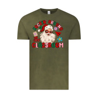 Vintage Olive rockin around the classroom Vintage Tee - MaliasSmallBusiness