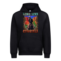 Black long live cowgirls Urban Hoodie - FaDigitalArtStudio