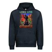 Navy long live cowgirls Urban Hoodie - FaDigitalArtStudio
