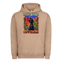 Pigment Burro long live cowgirls Urban Hoodie - FaDigitalArtStudio