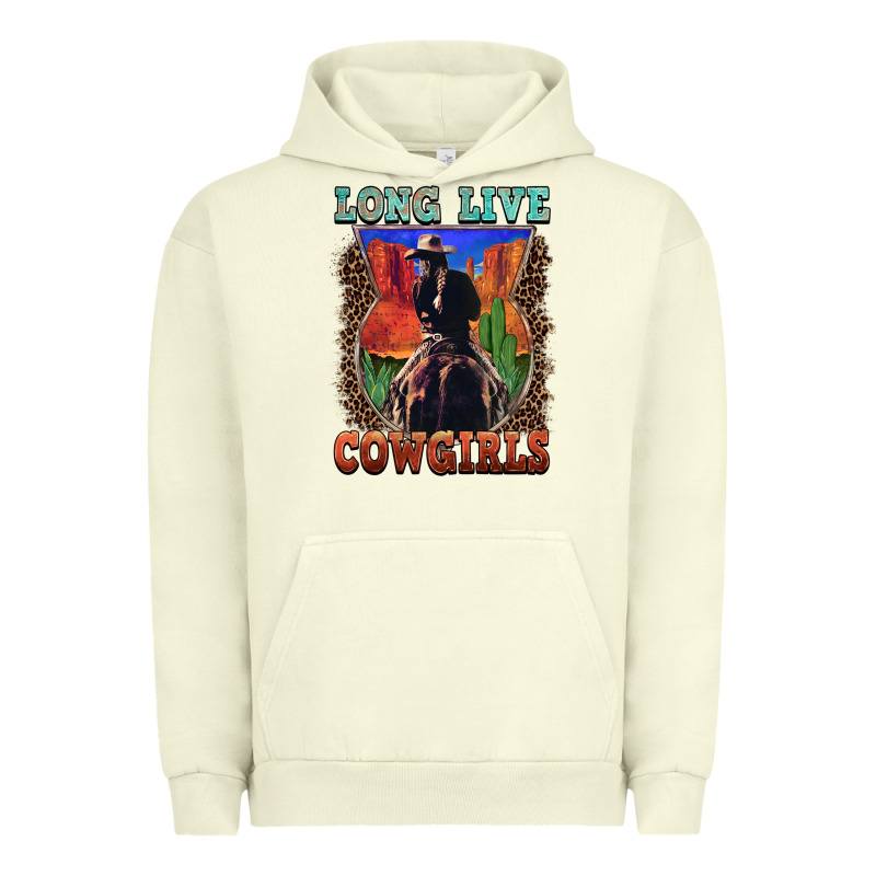 Long Live Cowgirls Urban Hoodie by FaDigitalArtStudio | Teevron