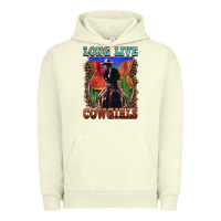 Pigment Pistachio long live cowgirls Urban Hoodie - FaDigitalArtStudio