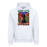White long live cowgirls Urban Hoodie - FaDigitalArtStudio