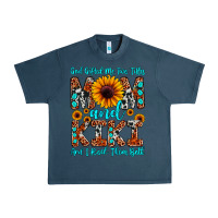 Midnight Navy god gifted me two titles mom and kiki and i rock t Urban Heavy Tee - JahusDesignShop