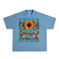 Pebble Blue god gifted me two titles mom and kiki and i rock t Urban Heavy Tee - JahusDesignShop