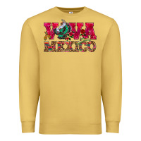 Antique Gold Viva Mexico Premium Sweatshirt - HowdyJamesFarm