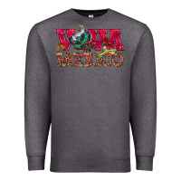 Charcoal Heather Viva Mexico Premium Sweatshirt - HowdyJamesFarm