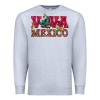 Heather Grey Viva Mexico Premium Sweatshirt - HowdyJamesFarm