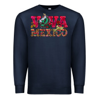 Navy Viva Mexico Premium Sweatshirt - HowdyJamesFarm