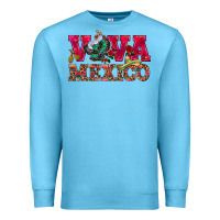 Ocean Blue Viva Mexico Premium Sweatshirt - HowdyJamesFarm
