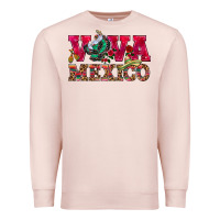 Pale Pink Viva Mexico Premium Sweatshirt - HowdyJamesFarm