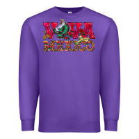 Purple Viva Mexico Premium Sweatshirt - HowdyJamesFarm