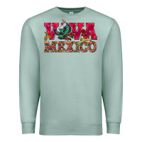 Seafoam Viva Mexico Premium Sweatshirt - HowdyJamesFarm