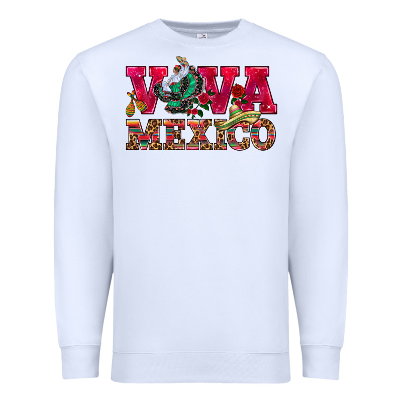 Viva Mexico Premium Sweatshirt by HowdyJamesFarm | Teevron