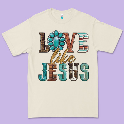 Love Like Jesus Premium Tee Designed By Artiststas
