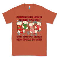 Copper stockings were hung by chimney Classic Tee - MaliasSmallBusiness