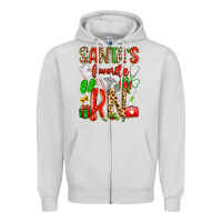 Dove Grey santa's favorite RN Zipper Hoodie - texasbilliewilder