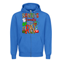 True Royal santa's favorite RN Zipper Hoodie - texasbilliewilder