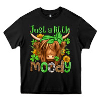Black just a little moody st patricks day Heavy Core Tee - Jasminsmagicworld