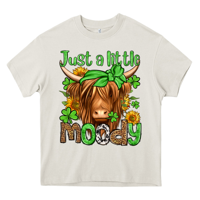 Just A Little Moody St Patricks Day Heavy Core Tee by Jasminsmagicworld | Teevron