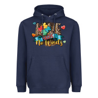 Navy Love needs no words Heavyweight Hoodie - CowGirlArtShop