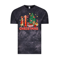 Cloud Black red christmas bunny 1st christmas Vintage Tee - MaliasSmallBusiness
