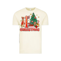 Vintage Arctic red christmas bunny 1st christmas Vintage Tee - MaliasSmallBusiness