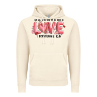 Vintage Artic let all that you do be done in love 1 corinthıans Vintage Hoodie - MaliasSmallBusiness