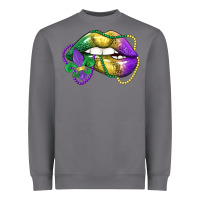 Storm mardi gras lips Heavyweight Sweatshirt - LillyAllenDesigns