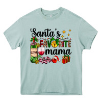 Arona santa's favorite mama Heavy Core Tee - AdoDesignShop