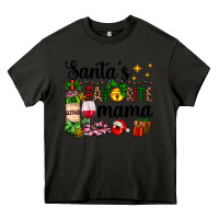 Asphalt santa's favorite mama Heavy Core Tee - AdoDesignShop