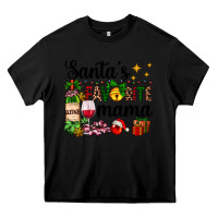 Black santa's favorite mama Heavy Core Tee - AdoDesignShop