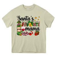 Mossy santa's favorite mama Heavy Core Tee - AdoDesignShop
