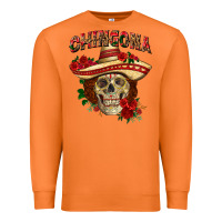 Carrot Chingona with roses Mexico Premium Sweatshirt - HowdyJamesFarm