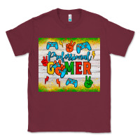 Burgundy professional gamer Classic Tee - JahusDesignShop