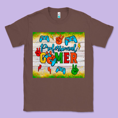 Professional Gamer Classic Tee Designed By Jahusdesignshop