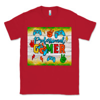 Red professional gamer Classic Tee - JahusDesignShop