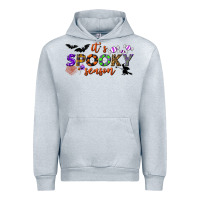 Heather Grey it's spooky season Urban Hoodie - BundleAndBundleShop