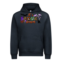 Navy it's spooky season Urban Hoodie - BundleAndBundleShop