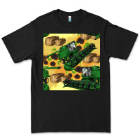 Black harvester seamless pattern Premium Tee - BundleAndBundleShop